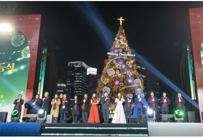 2025대한민국성탄축제, 대형성탄트리 불 밝혀