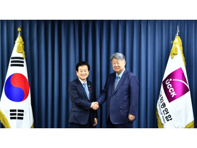 정동영 통일부장관 한교총 내방, 남북 대화 재개와 민간교류 활성화 협력 논의