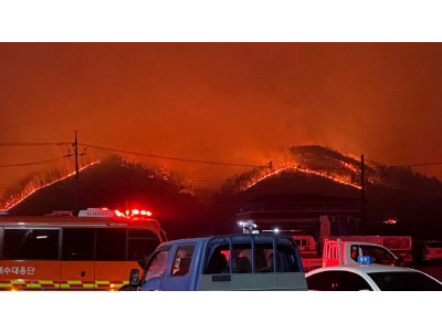 한교총, 산불 피해 지원 총력, 모금과 지원활동 전개