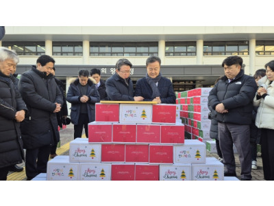 새중앙교회, 제7회 사랑의 천사박스로 지역사회 섬겨