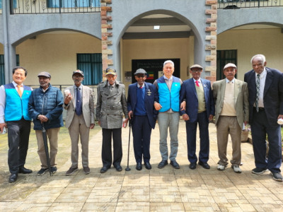 월드투게더, 에티오피아 참전용사 및 후손들에게 생필품 지원