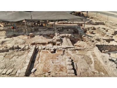 이스라엘관광청, 이스라엘 중부에서 1,600년 된 사마리아 유적지 발견 소식 전해