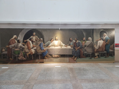 이요한 작가의 성화, 서울시청 의회에서 전시