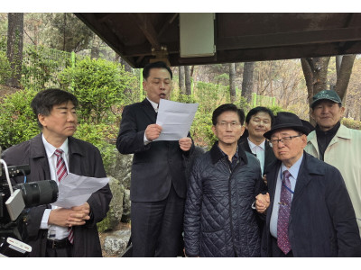 시민단체들, 김문수 노동부 장관에게 대선 출마 촉구